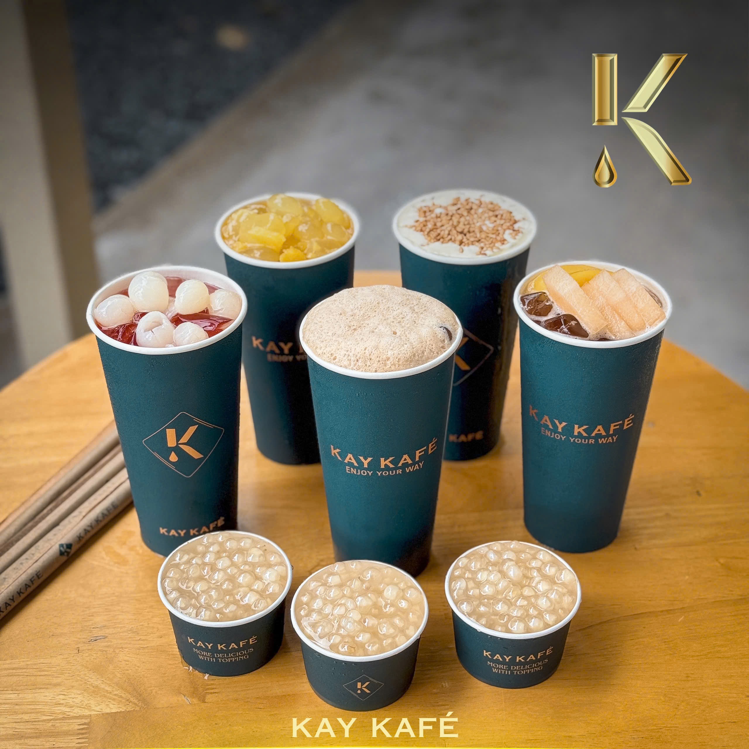 Trà Trái Cây Hạt Chia