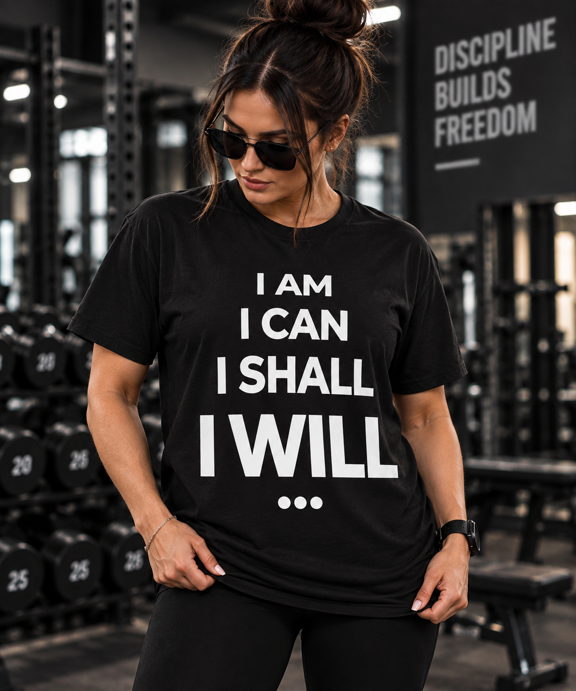 I AM I CAN I SHALL I WILL...