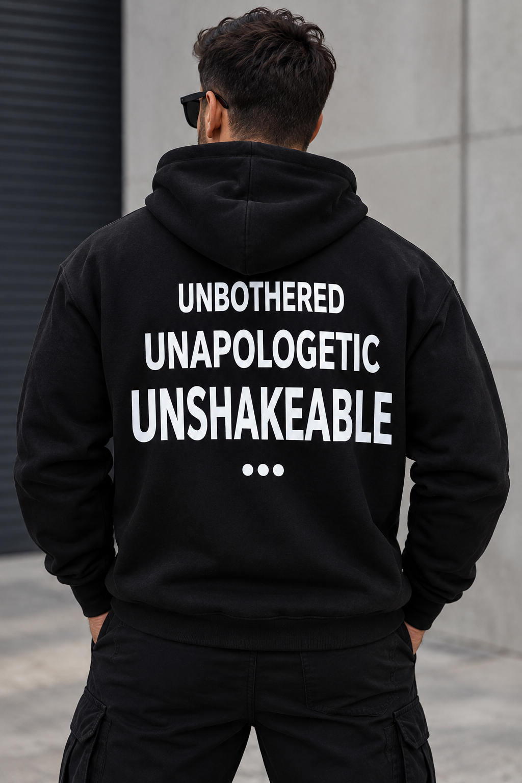 UNBOTHERED UNAPOLOGETIC UNSHAKEABLE...