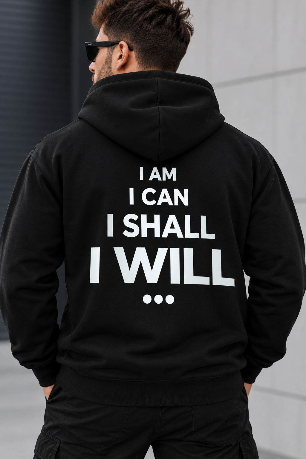 I AM I CAN I SHALL I WILL...