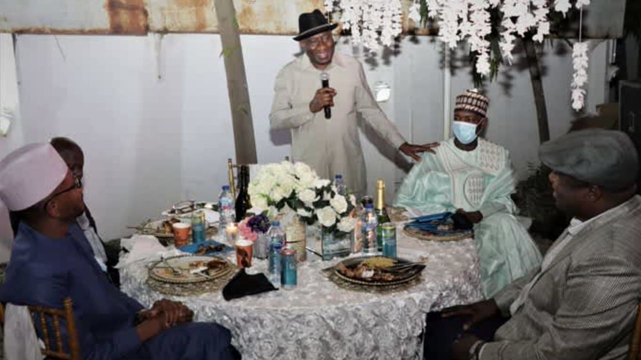 Jonathan in three-day brainstorming session with Gambian political parties in Abuja Jonathan in three-day brainstorming session with Gambian political parties in Abuja