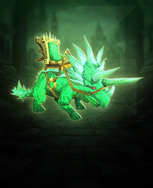 Jade Primordial Direhorn