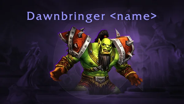 Dawnbringer Title