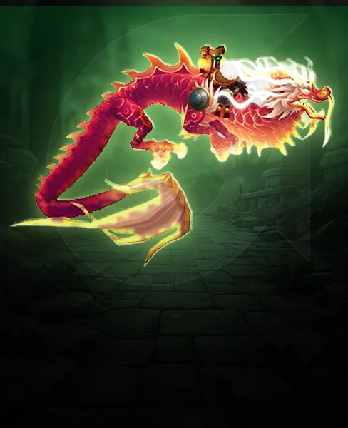 Heavenly Crimson Cloud Serpent