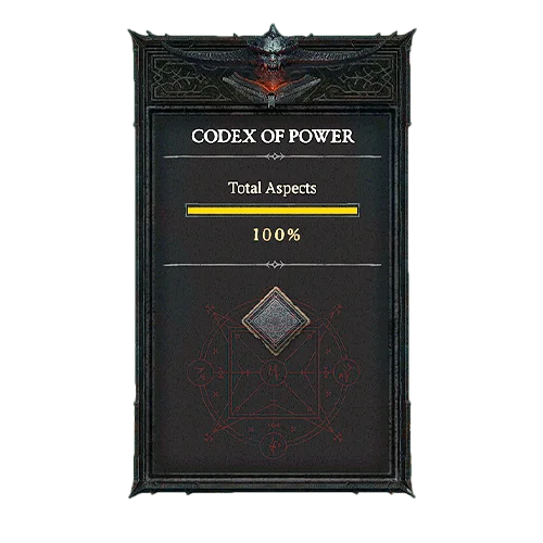 Codex of Power Aspects Unlock
