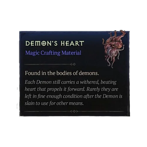 Demon's Heart Farming