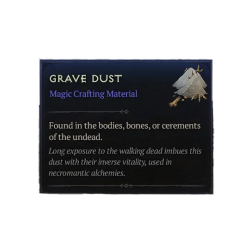 Grave Dust Farming