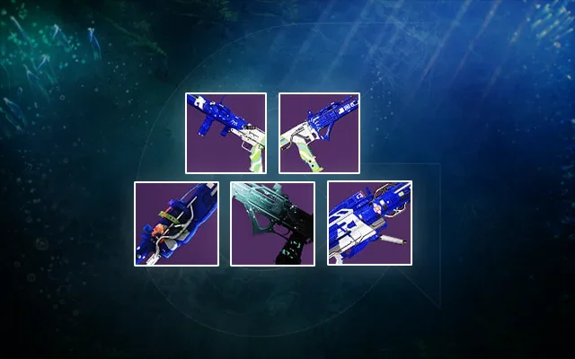 All Ghosts of the Deep Weapons Bundle