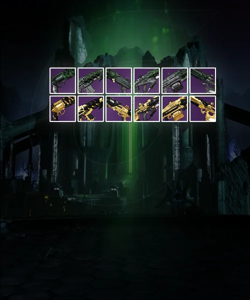 All Crota's End Raid Weapons Bundle