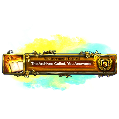 Azerothian Archives Achievement