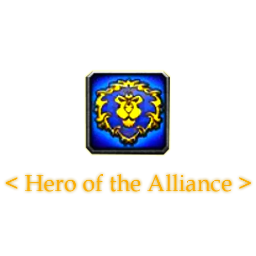 Hero of the Alliance Title