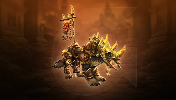 Horn of the Vicious War Wolf Mount Boost