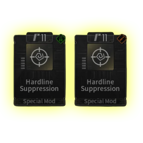 Hardline Suppression Module Unlock