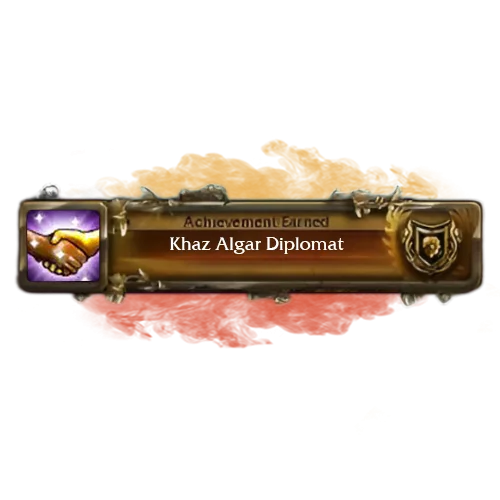 Khaz Algar Diplomat Achievement