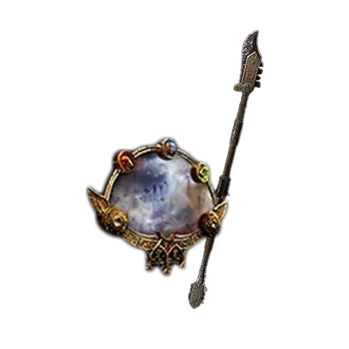 Mirrored Quarterstaff