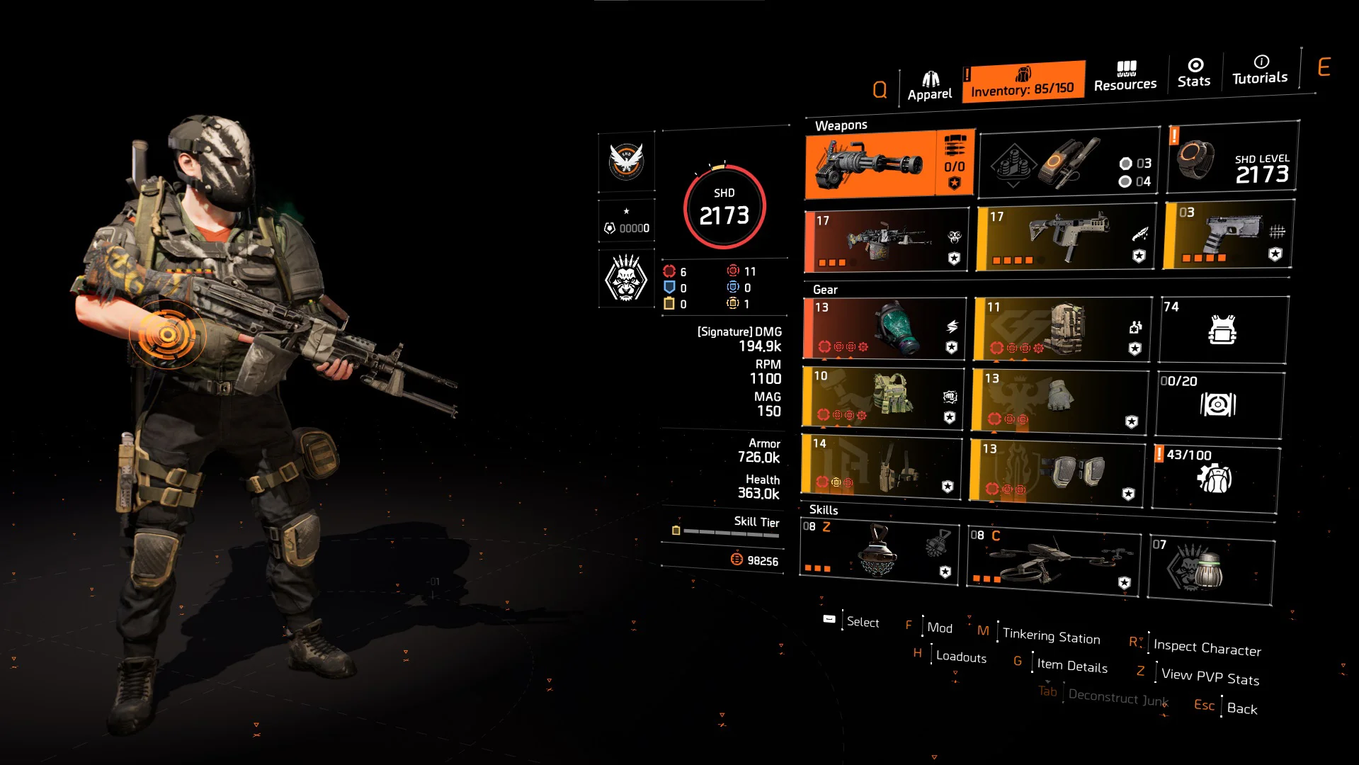 Pestilence LMG Build