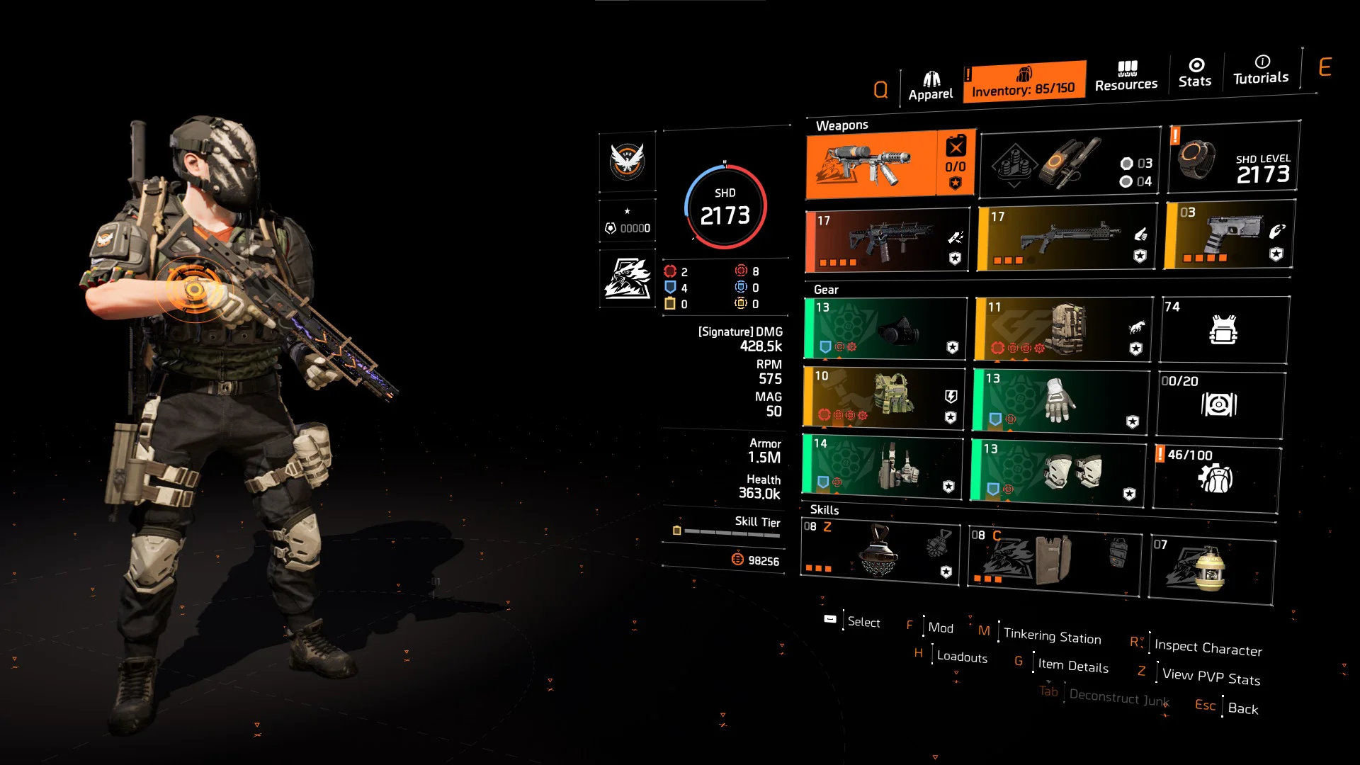 Striker AR PvP Build