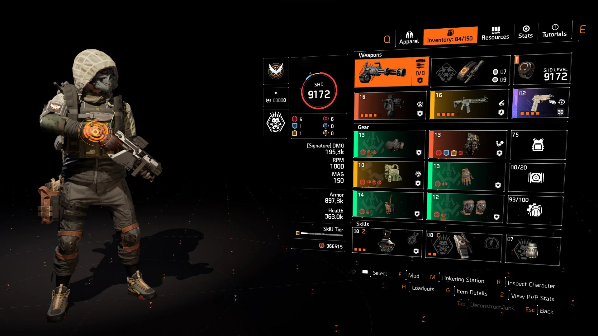 SMG PvE Build