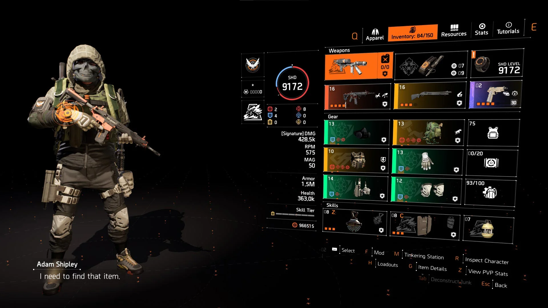 Striker PvP Build