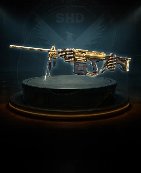 Bullet King exotic LMG