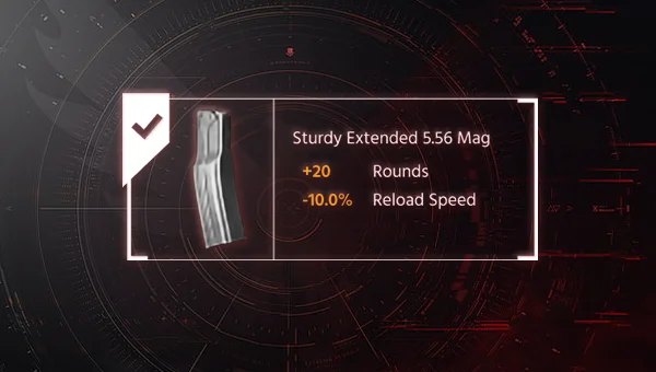Sturdy Extended 5.56 Mag Blueprint