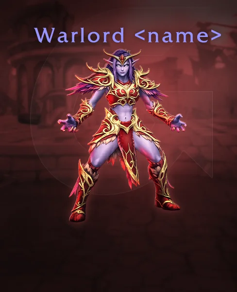 Prized Warlord Title