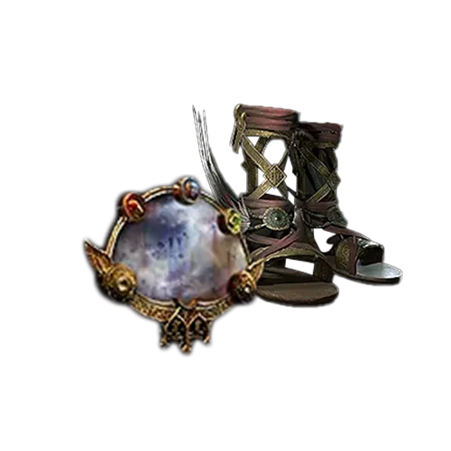 Mirrored Caster Boots