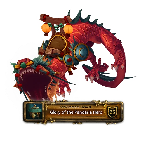 Glory of the Pandaria Hero Achievement