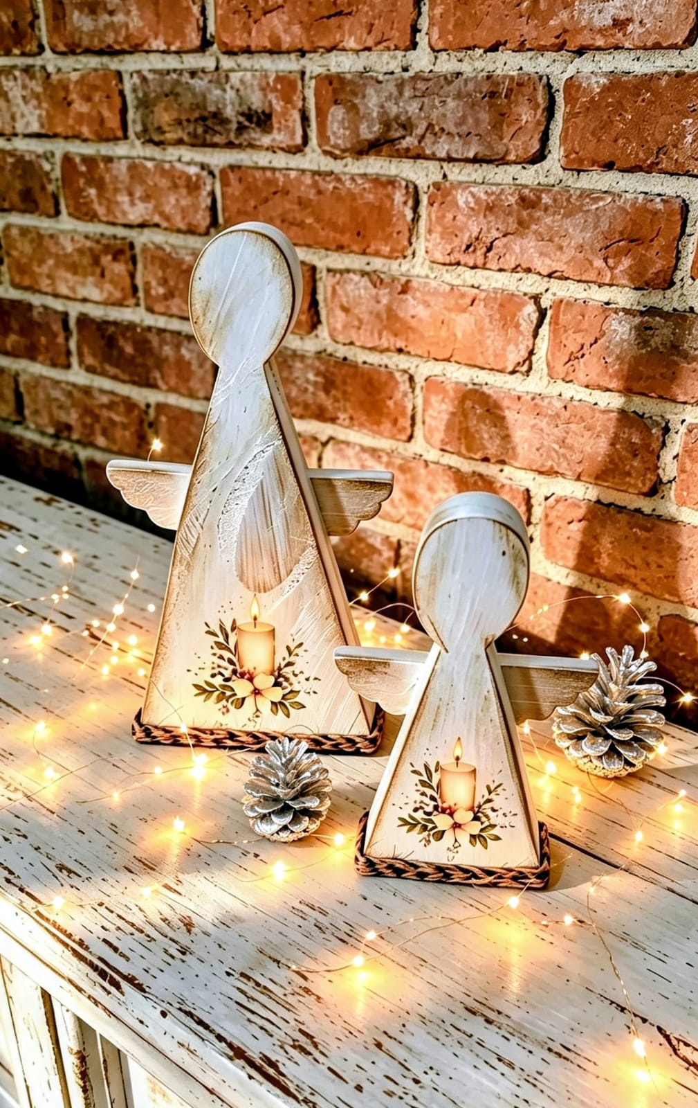 Set de Angelitos Navideños