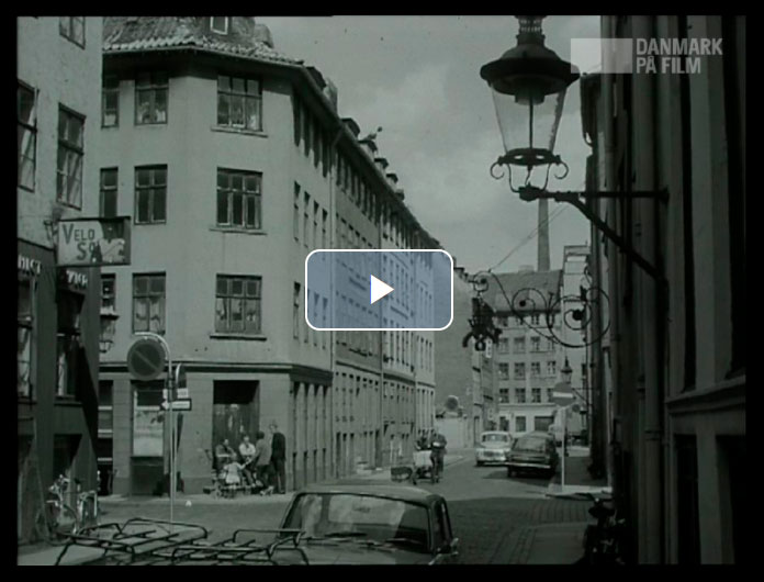 skærmbillede fra boligkommissionens saneringsfilm 1965