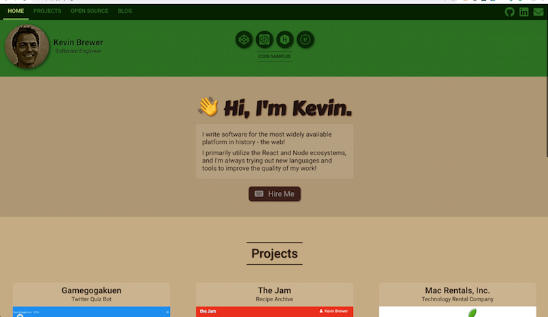 Kevin Brewer - Software Engineer