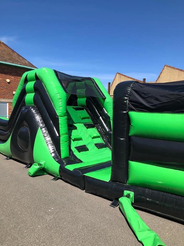 bouncy assault course hire