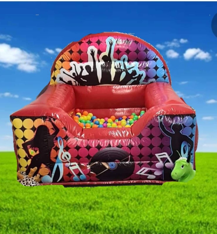 Red Inflatable Ball Pool For Hire In Hereford, Herefordshire Hereford