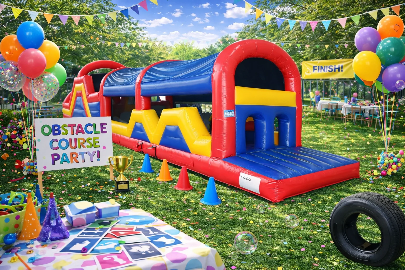 45ft Obstacle Course