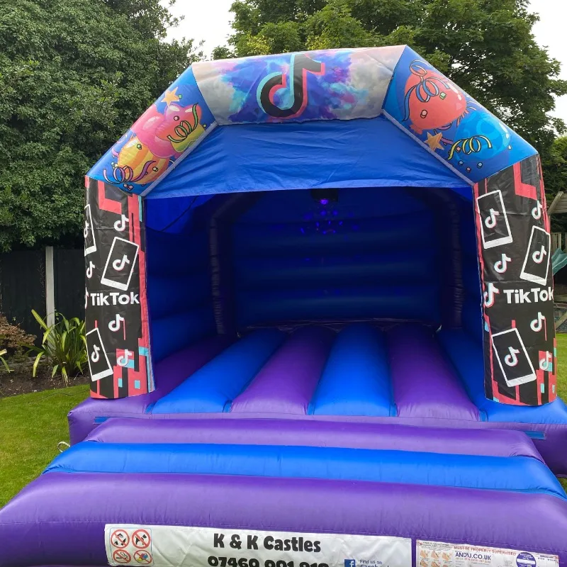 12 X 12 Tiktok Castle - K&K Bouncy Castles Wirral