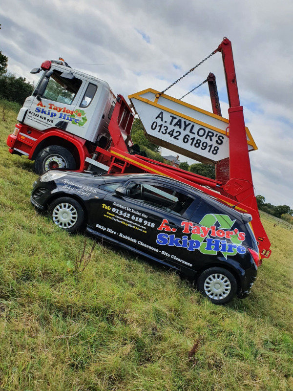 Taylors' Skip Hire Redhill, Reigate, Crawley, Banstead & More