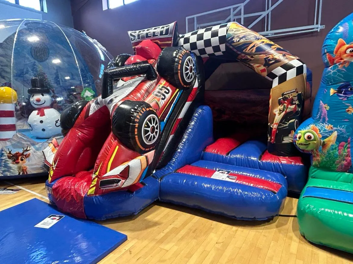 Formula 1 Bouncy Castle Combi