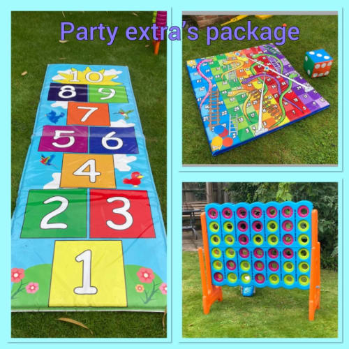 Games Package 1, a party package for hire from Jaimie's Castles