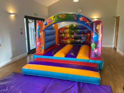 Party Toddler Castle, a toddler inflatable for hire from Jaimie's Castles