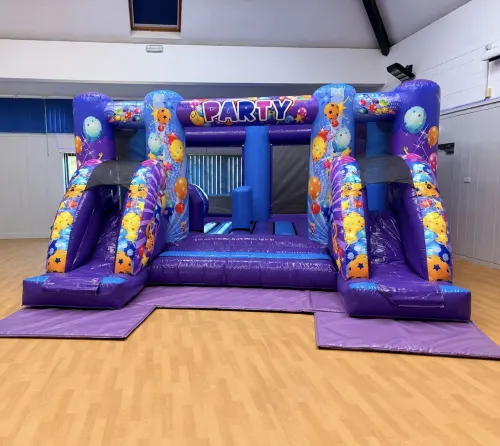 Assault Course X 3d Combi, a assault course for hire from Jaimie's Castles