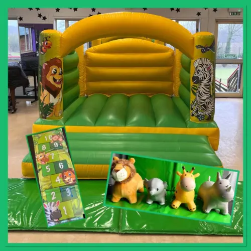 Jungle Toddler Bundle, a party package for hire from Jaimie's Castles
