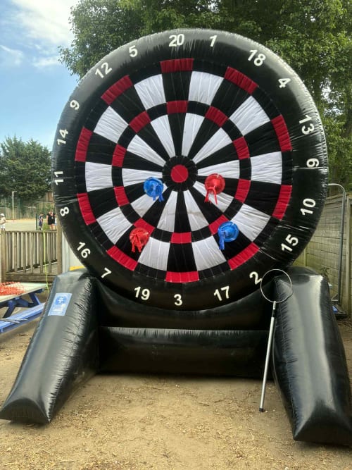 Inflatable Giant Throwing Darts, a inflatable game for hire from Jaimie's Castles