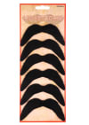 Cowboy / Mexican / Freddie Mercury Stick On Moustache Pack Of 6