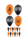 Halloween Balloons Pack Of 12