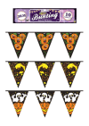 Halloween Pvc Bunting 3.6m In 3 Assorted Designs