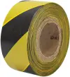 Black And Yellow Warning Tape 70mm X 500m