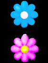 Daisy Flower 4ft Hanging Inflatable - Price To Hire 1