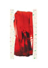 Red Foil Curtain 92cm X 244cm