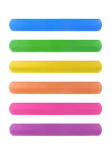 Neon Snap Bracelets In 6 Assorted Colours - Pack Of 120