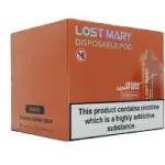 Lost Mary Orange Gummy Bear Bm600 Disposable Pods